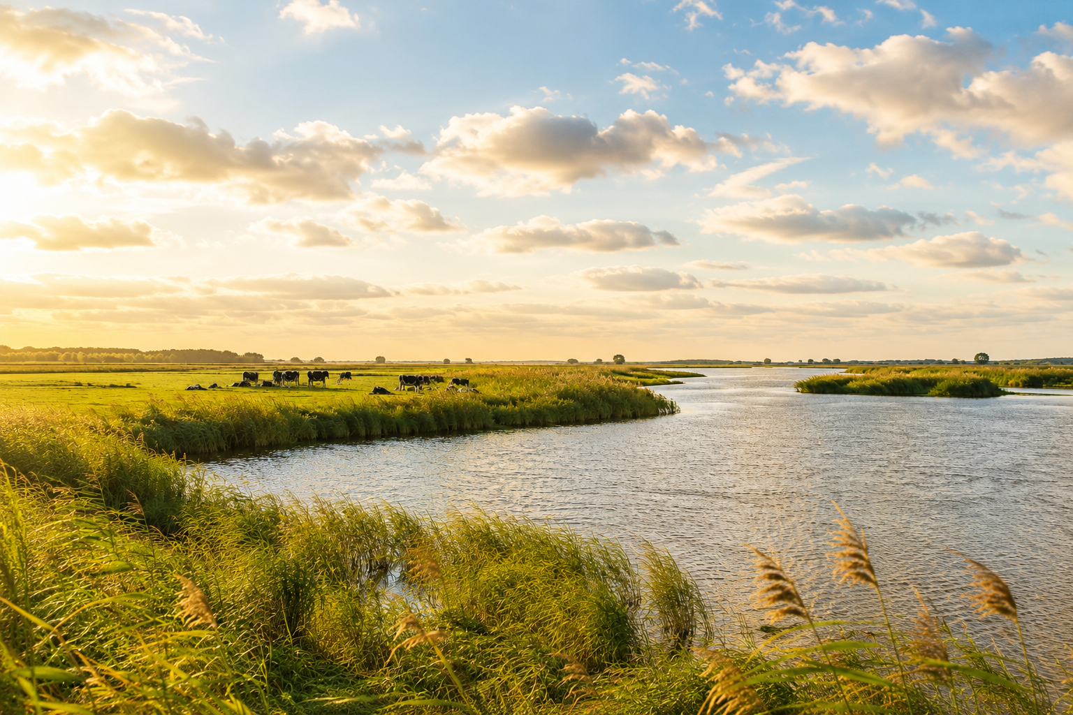 Nordfriesische Natur und Dünenlandschaft